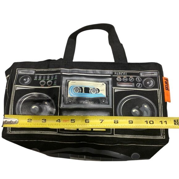 Vintage Parcel Boom Box Stereo Purse Costume Y2K 90s Streetwear‎ Retro Cassette - Picture 10 of 12